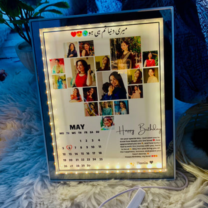 Customized photo frames
