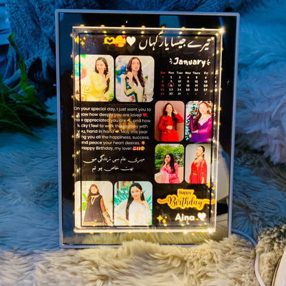Customized photo frames