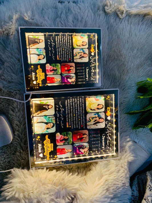 Customized photo frames