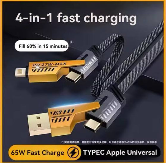 4 IN 1 FAST CHARGING CABLE