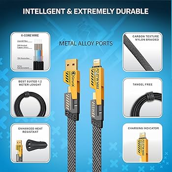 4 IN 1 FAST CHARGING CABLE